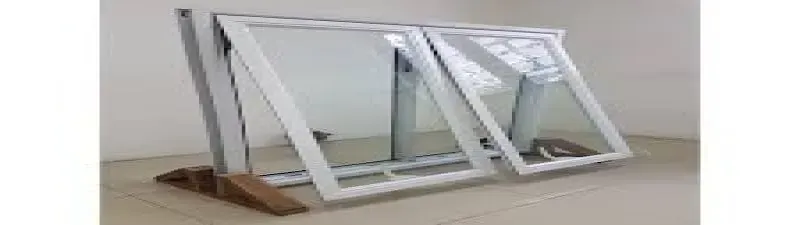 Jendela aluminium + kaca (per unit)